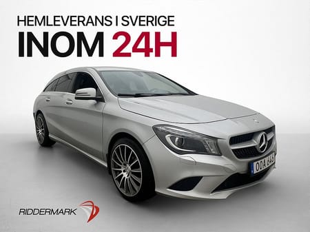 Mercedes-Benz CLA 200 CDI Shooting Brake Drag Kamera M-värmare
