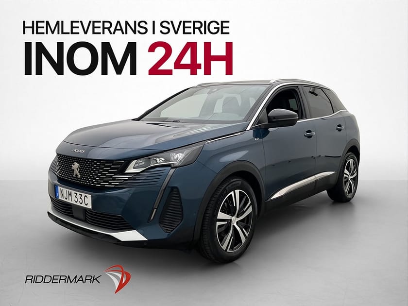 Bild 3 av Peugeot 3008 1.2 GT MOMS Halvskinn 360° Navi Adapt-fart