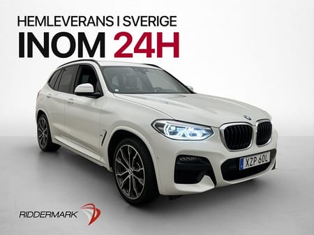 BMW X3 xDrive30e M Sport H/K Drag Skinn Kamera CarPlay Navi