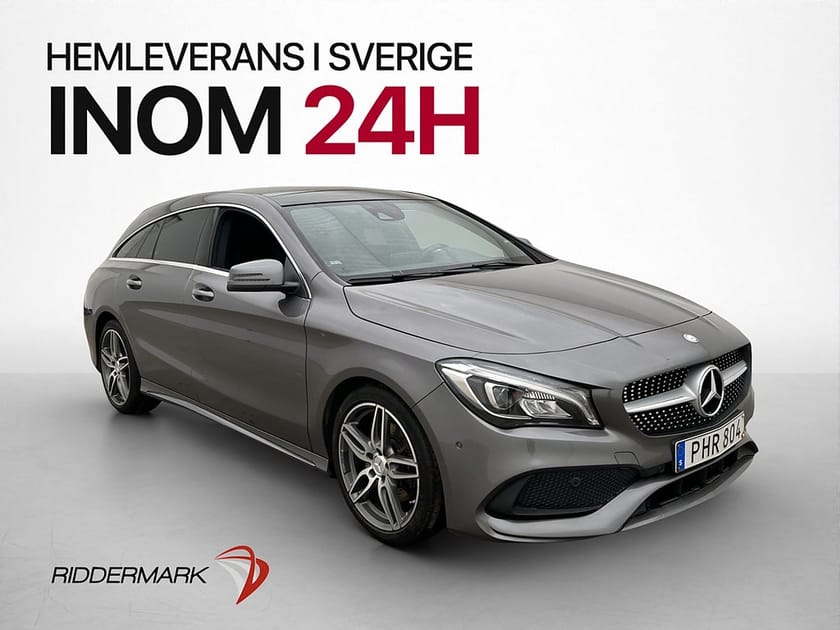 Bild 3 av Mercedes-Benz CLA 220 d Shooting Brake 220d SB AMG Pano Skinn/Alcantara Kamera