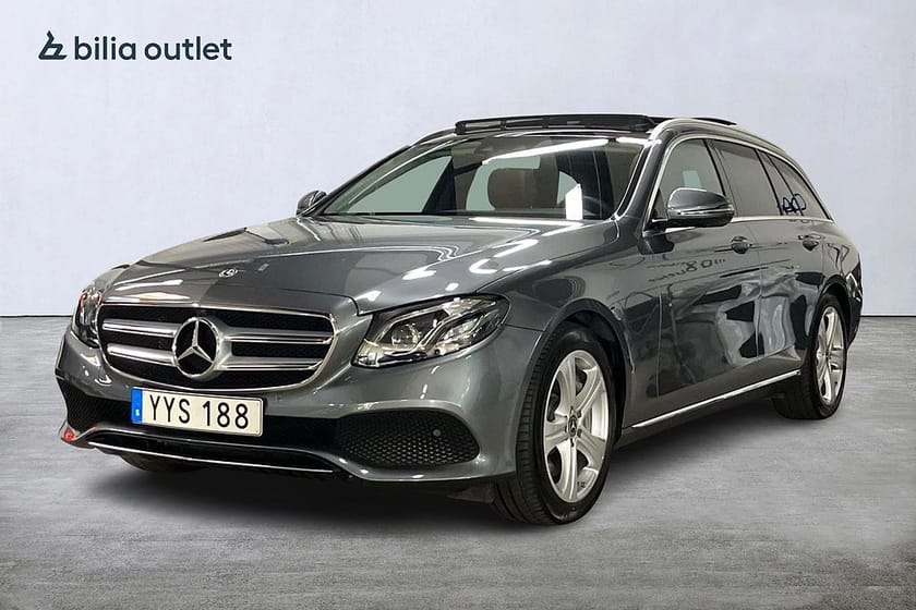 Bild 1 av Mercedes-Benz E 400 T 4MATIC 4M Avantgarde 333hk Panorama HuD Burmester 360°