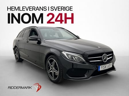 Mercedes-Benz C 200 T 184hk AMG Pano Burmester Värm Luft 360°