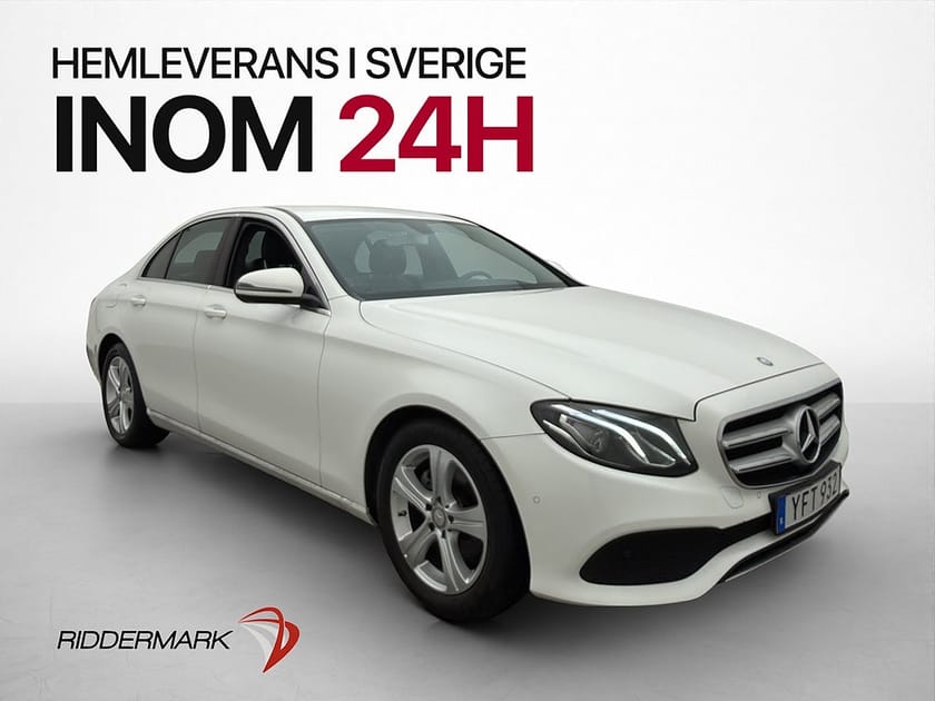 Bild 1 av Mercedes-Benz E 220 d E220d 194hk Avantgarde Drag Navi Kamera Värm