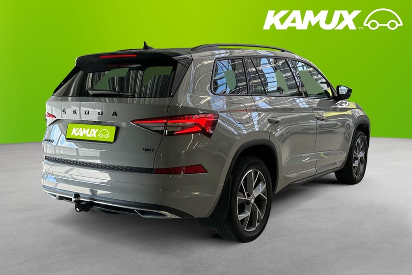 Bild 4 av Škoda Kodiaq 2.0 TSI 4x4 Sportline  7-sits B-kamera Cockpit Drag Värmare