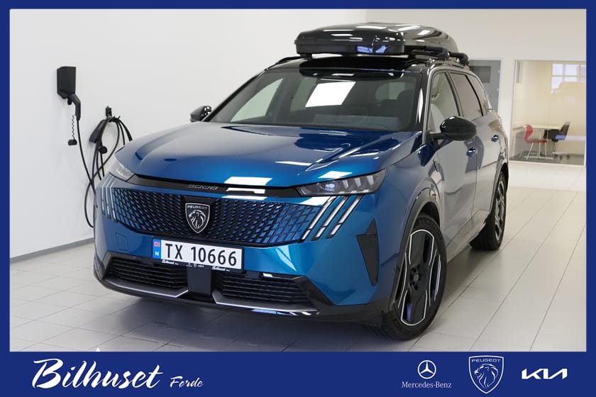 Bilde 1 av Peugeot E-5008 Dual Motor 4x4|MATRIX LED|PANORAMA|MASSASJE|360° KAMERA|KERAMISK|