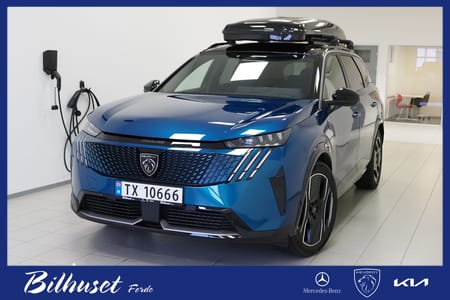 Peugeot E-5008 Dual Motor 4x4|MATRIX LED|PANORAMA|MASSASJE|360° KAMERA|KERAMISK|