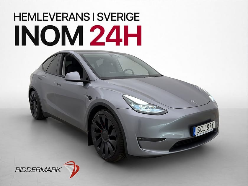 Bild 4 av Tesla Model Y Performance 534hk Autopilot Dragkrok Pano