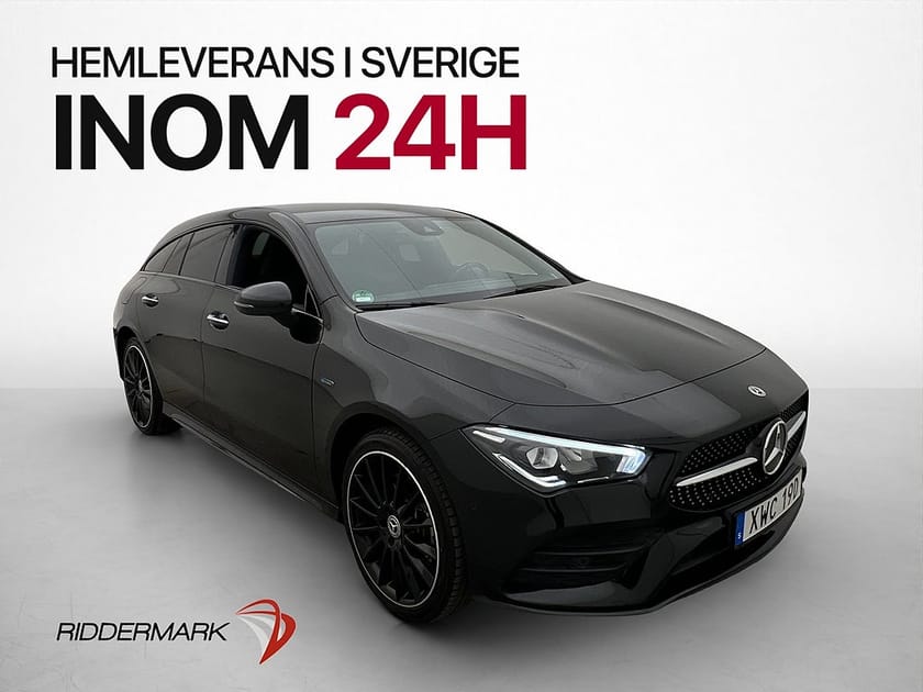 Bild 1 av Mercedes-Benz CLA 250 e Shooting Brake CLA250 SB 218hk AMG Navi Kamera Drag Värmare