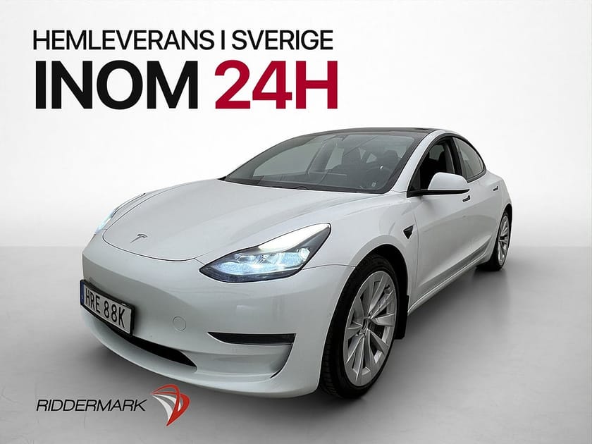 Bild 4 av Tesla Model 3 Long Range AWD Panorama Autopilot Svensksåld
