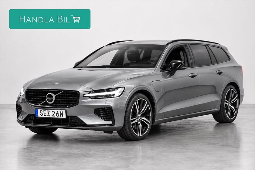 Bild 1 av Volvo V60 T8 TE AWD R-Design HUD B&W Skinn Massage 392hk