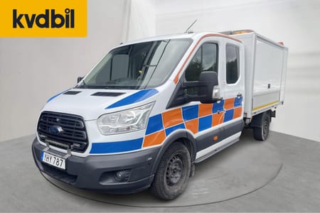 Ford Transit 350 Chassi Dubbelhytt 2.0 TDCi 170hk Dubbelhytt, Kran