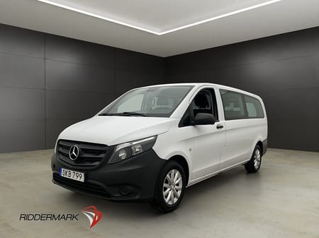 Mercedes-Benz Vito Tourer 114 CDI 3.1t X-Lång Värm 8-Sits Kamera Moms