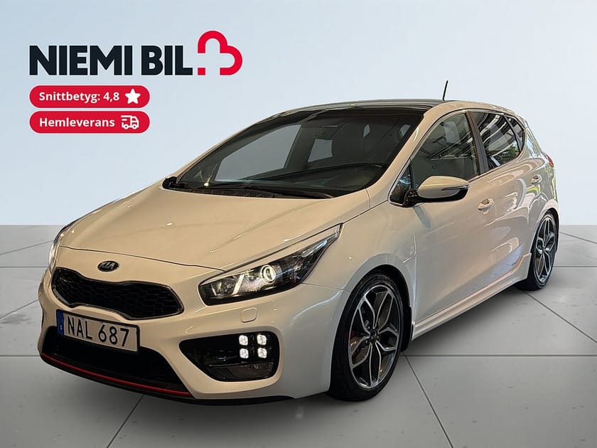 Bild 1 av Kia cee'd GT 1.6 Dragkrok/Pano/Kamera/S&V-hjul/Rattvärme