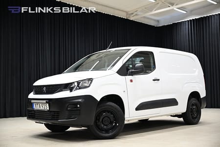 Peugeot Partner Utökad Last 1.5 BlueHDi 4x4 130HK L2|Inredd|Drag|Värmare|Backkamera