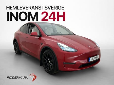 Tesla Model Y Long Range AWD Pano Drag AP Ljus interiör MOMS