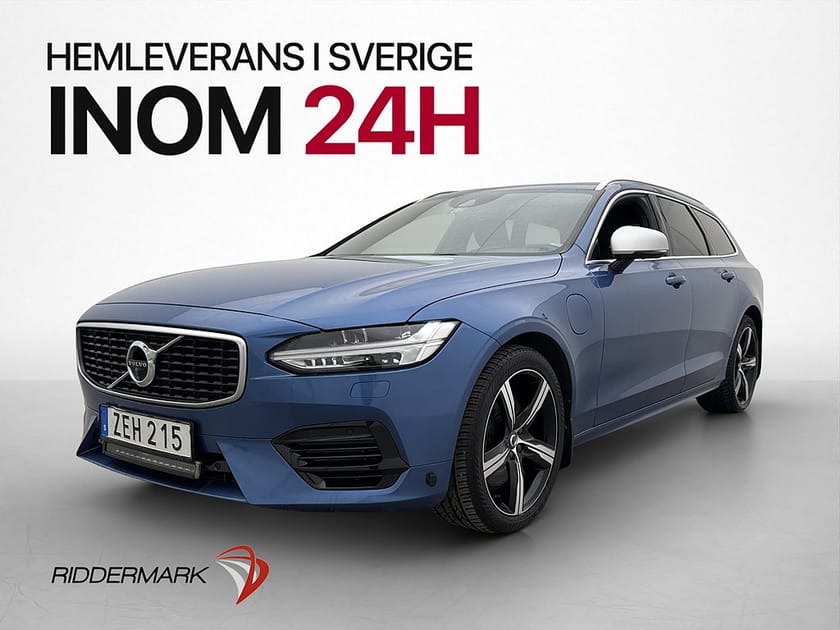 Bild 3 av Volvo V90 Recharge T8 AWD R-Design H/K Värm HUD  360° Drag
