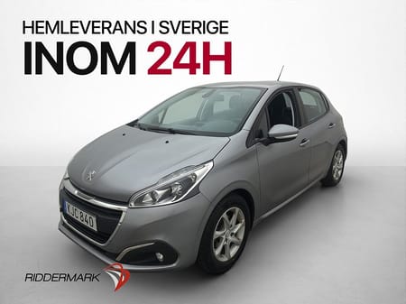 Peugeot 208 1.2 PureTech 83hk M&K Värmare Bluetooth