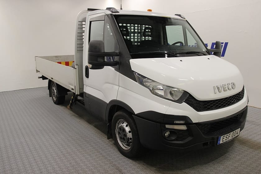 Bild 3 av Iveco Daily 35-140 NP Chassi Cab FLAK MED KRAN 3.0 JTD 136HK GAS