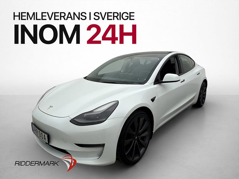 Bild 4 av Tesla Model 3 Long Range AWD Värmepump Panorama AP Kamera