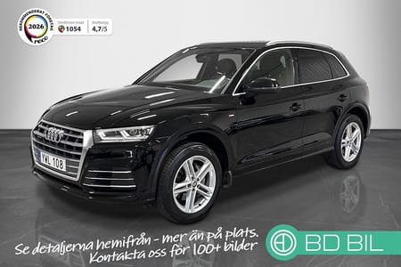 Audi Q5 2.0 TFSI 252HK Quattro S-Line Låga Mil Två Brukare Drag