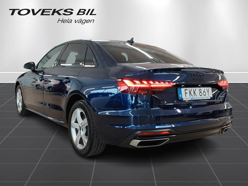 Bild 4 av Audi A4 Sedan 40 TDI quattro 204 hk Q Soltak/DRAG/Värmare