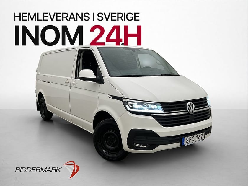 Bild 1 av Volkswagen Transporter L2 2.0TDI Värm PDC Drag CARPLAY Moms