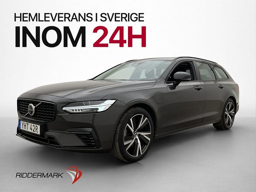 Bild 1 av Volvo V90 T6 AWD 350hk Ultimate Dark Pano 360° H/K Drag