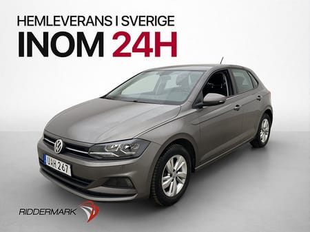 Volkswagen Polo TSI 90hk P-sensorer Farthållare 0.44 l/mil