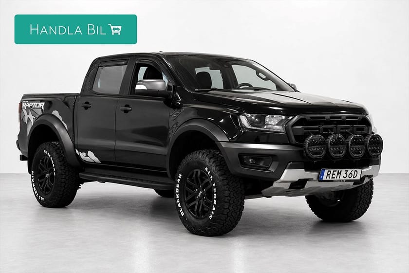 Bild 4 av Ford Ranger Raptor Drag 4WD Diff Skinn/Alcantara B-kam Moms