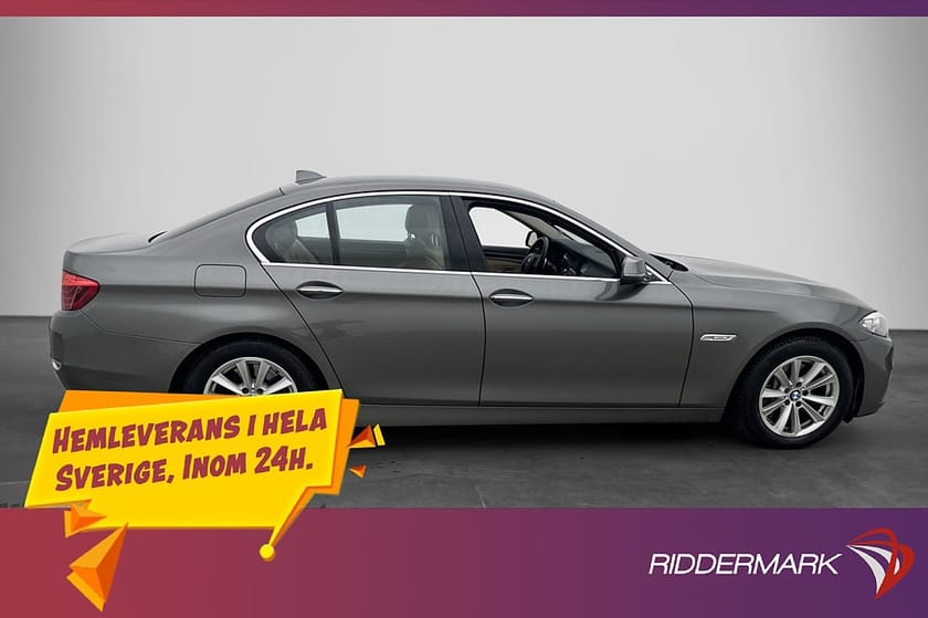 Bild 4 av BMW 530d xDrive Sedan 530 D Luxury Läder Kamera Navi Adapt-fart Drag