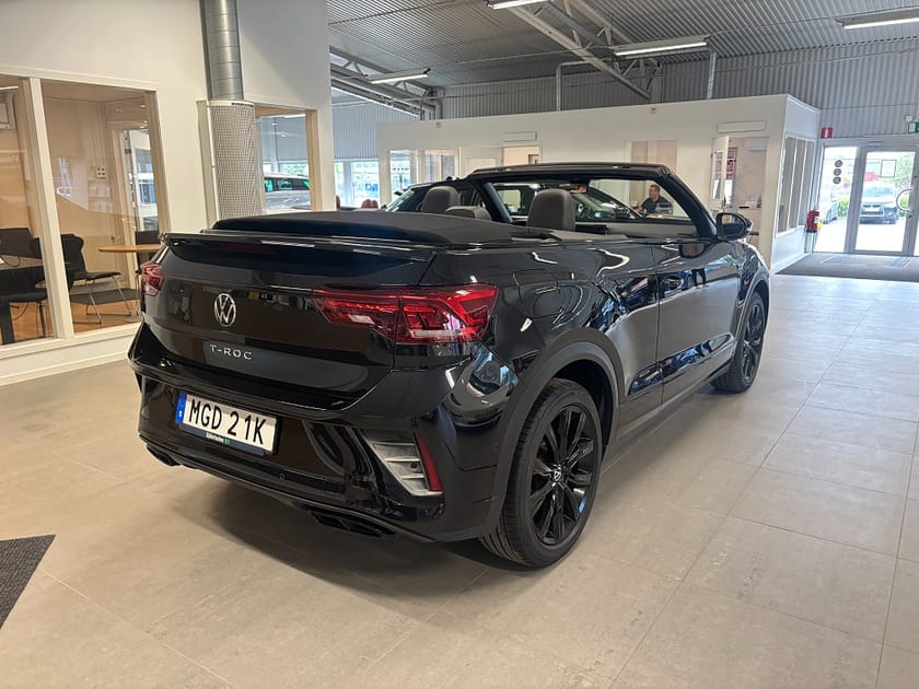 Bild 4 av Volkswagen T-Roc Cabriolet 1.5 TSI DSG R-Line Adap Farth Led Skinn 1 äg