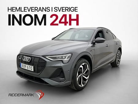Audi e-tron Sportback 55 quattro Q S-Line Pano B&O 3D-Kamera Skinn