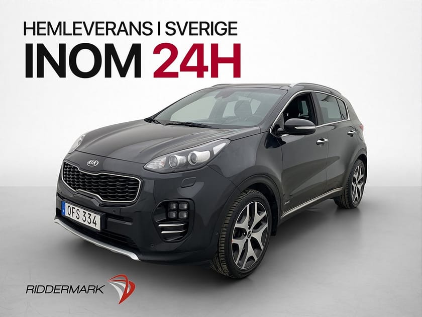 Bild 1 av Kia Sportage 2.0 CRDi AWD 185hk GT-Line Pano JBL Läder B-Kam
