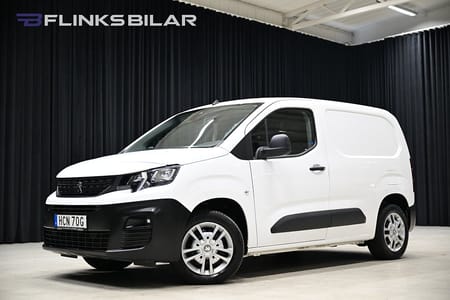 Peugeot Partner Utökad Last 130HK L2 Automat|Inredning|Drag|Värmare|Backkamera|Moms