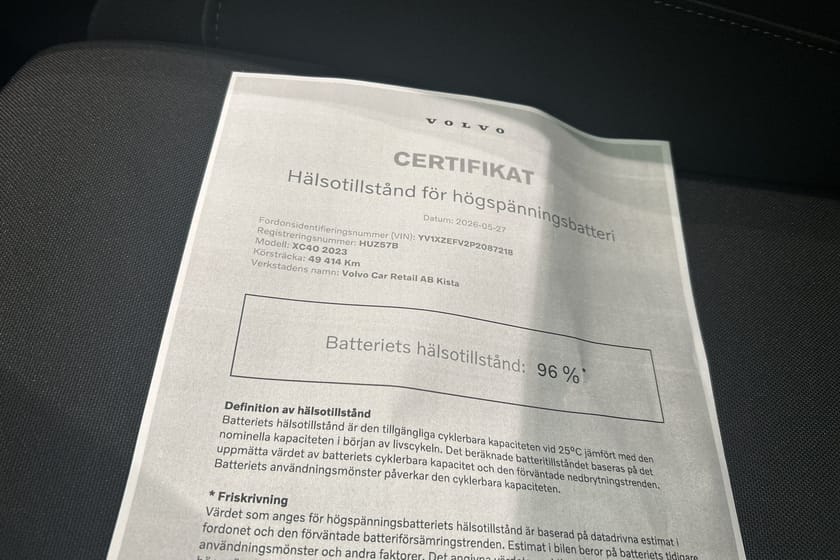 Bild 4 av Volvo XC40 Recharge Ultimate Panorama Drag H/K 360Kam