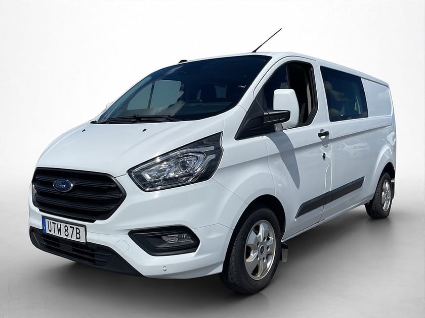 Bild 1 av Ford Transit Custom 340 Crew Van transit-custom CrewVan L2 6-Sits Värmare Drag B-Kamera