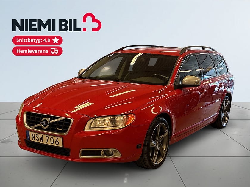 Bild 1 av Volvo V70 2.5 R-Design P-sens/Värmare/Skinn/Drag/SoV-däck
