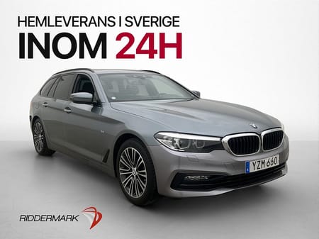 BMW 520d xDrive Touring Sport line Drag HiFi Kamera Navi Två-Brukare