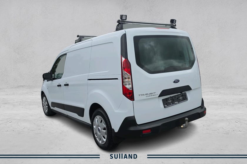 Bilde 3 av Ford Transit Connect 230 LWB Lang/H.feste/R.kam/Lastestativ/2xskyvedører/Nyservet