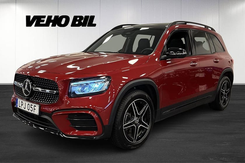 Bild 1 av Mercedes-Benz GLB 200 AMG Line, AMG Line Panorama 7-sits Drag Värmare