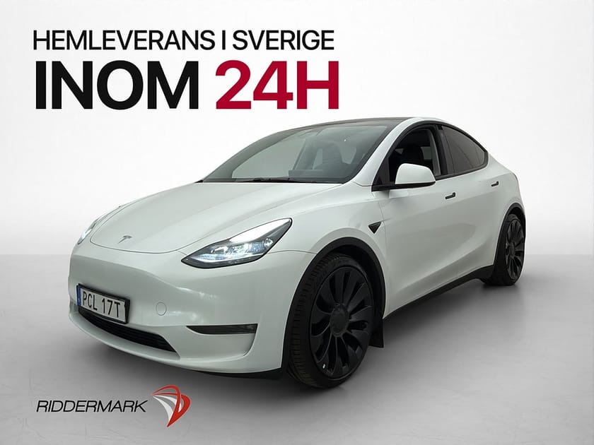 Bild 4 av Tesla Model Y Performance 534hk Drag Pano Kamera Navi Läder