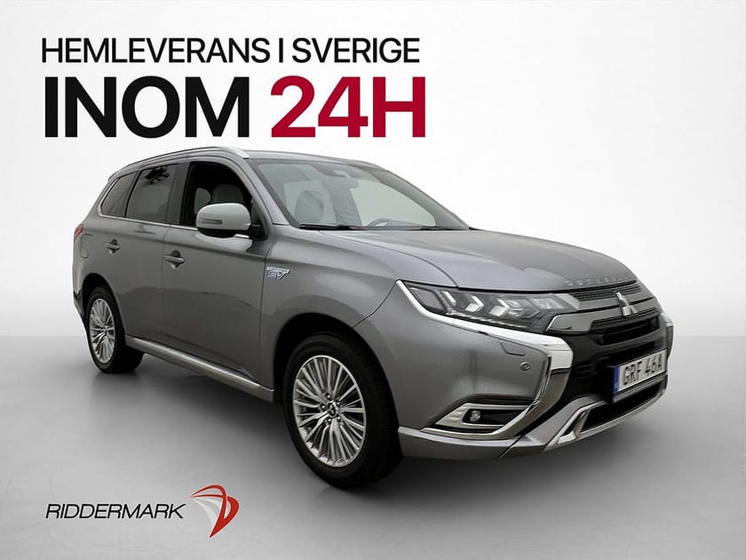 Bild 3 av Mitsubishi Outlander PHEV AWD Business Dragkrok 360° Skinn