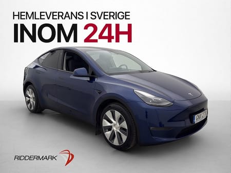 Tesla Model Y Long Range AWD Pano Dragkrok AP Svensksåld
