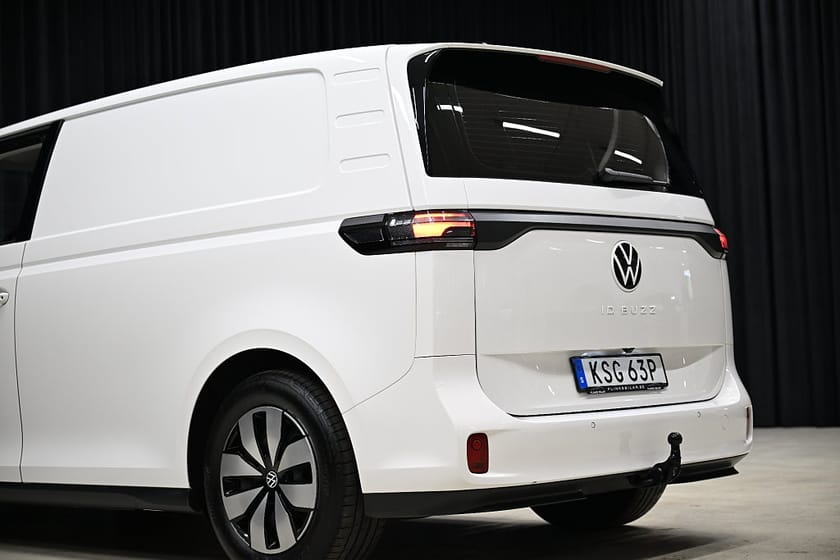 Bild 5 av Volkswagen ID. Buzz Cargo 204HK 82kWh Drag|Inredning|Backkamera|Lågmil|Moms