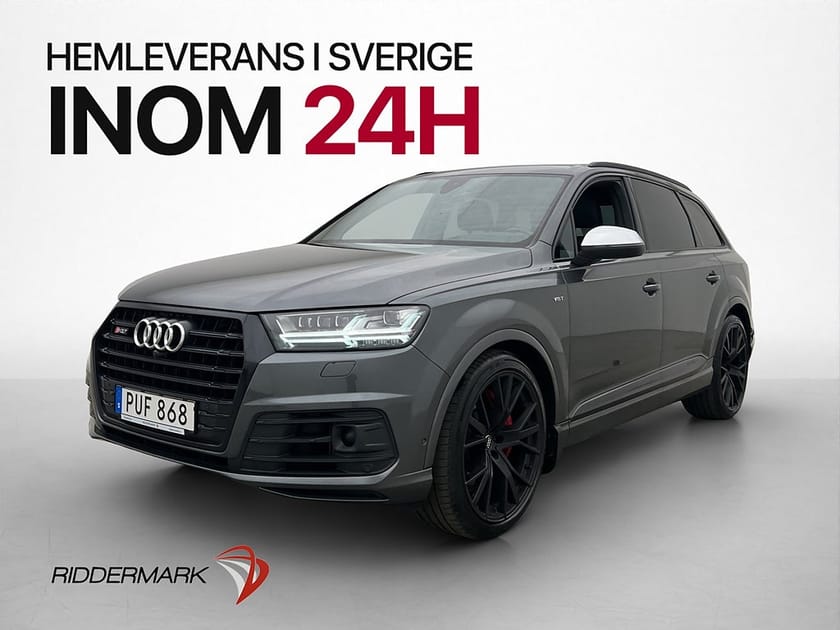 Bild 1 av Audi SQ7 4.0 TDI V8 Q 435hk HuD BOSE 360° Cockpit D-Värm Nav