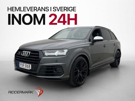 Audi SQ7 4.0 TDI V8 Q 435hk HuD BOSE 360° Cockpit D-Värm Nav