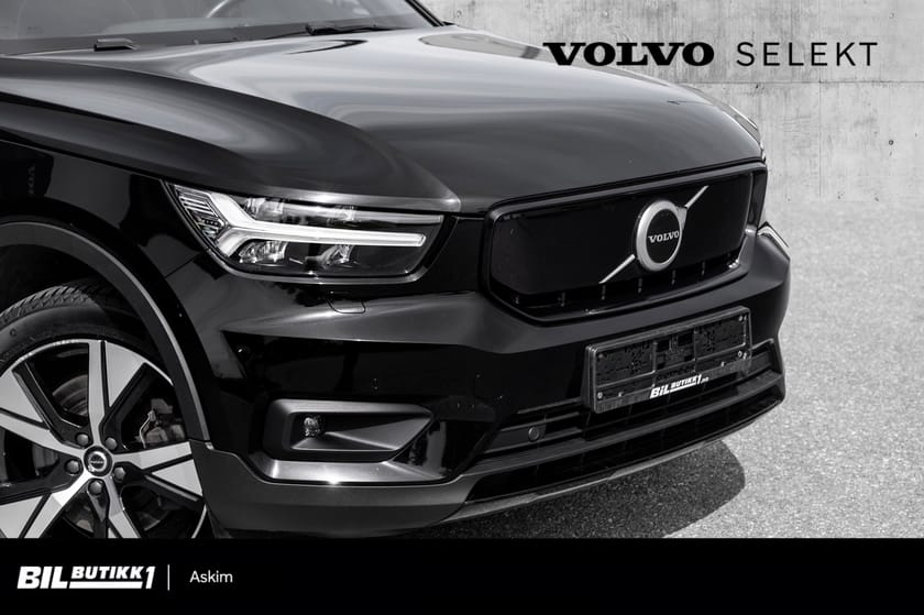 Bilde 2 av Volvo XC40 P8 AWD Recharge Twin Recharge, Skinn, LED, Krok, El.Seter, Kamera+++