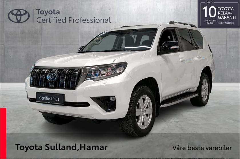 Bilde 1 av Toyota Land Cruiser 5-dørs 2,8 D-4D GX aut Toppmodell - Black Edition - Krok