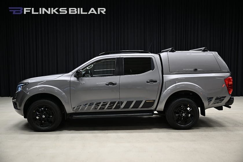 Bild 2 av Nissan Navara Dubbelhytt 190HK Automat|N-Guard|Kåpa|Drag|Värmare|Leasbar|SeUtr!
