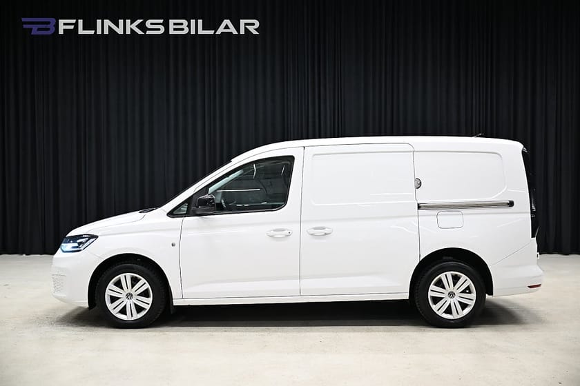 Bild 2 av Volkswagen Caddy Cargo Maxi DSG 122HK Nedlackad|LED|Dubbeldörr|Inredd|Leasbar|SeUtr